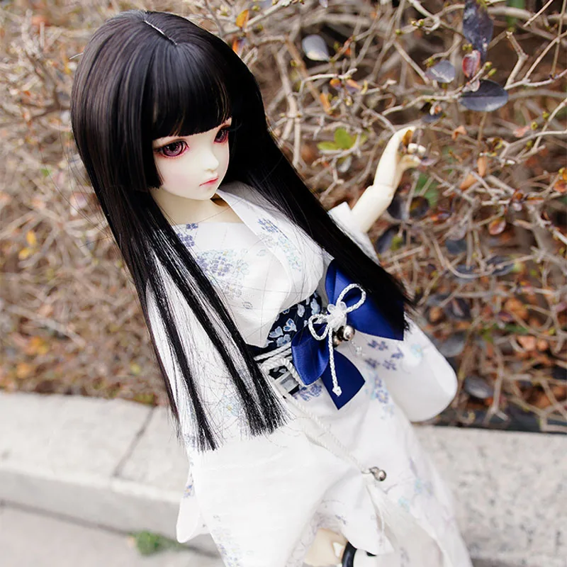 2020 новый стиль 1/3 1/4 1/6 Bjd парик высокая температура мода прямой провод SD для BJD