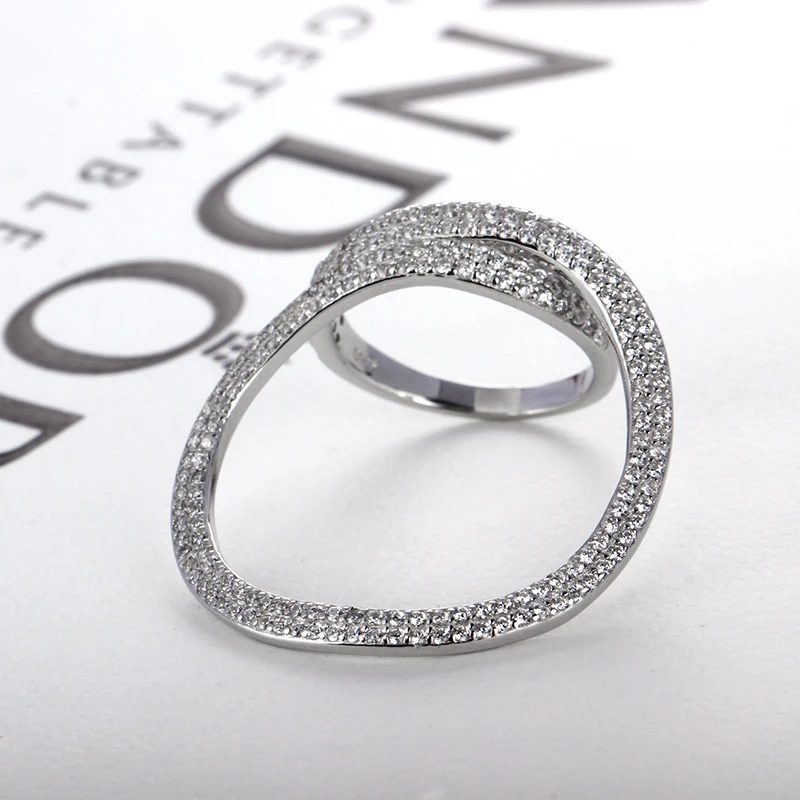 Женское кольцо из серебра 2017 пробы с цирконом|925 sterling silver ring|sterling ringsrings for women |