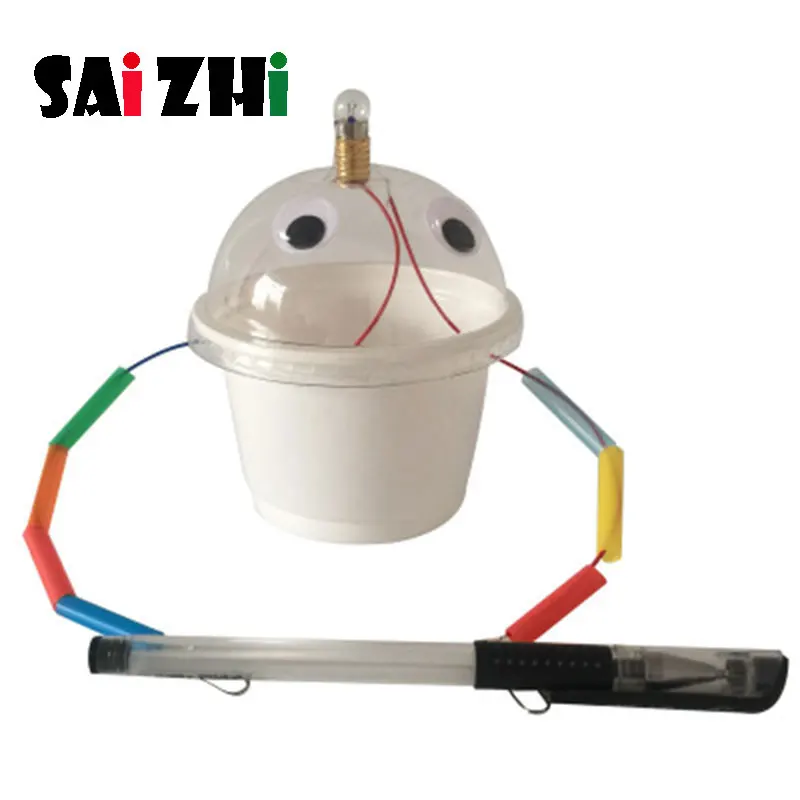Saizhi Diy цепи дирижер детектор разработке интеллектуальной ствол игрушка научный