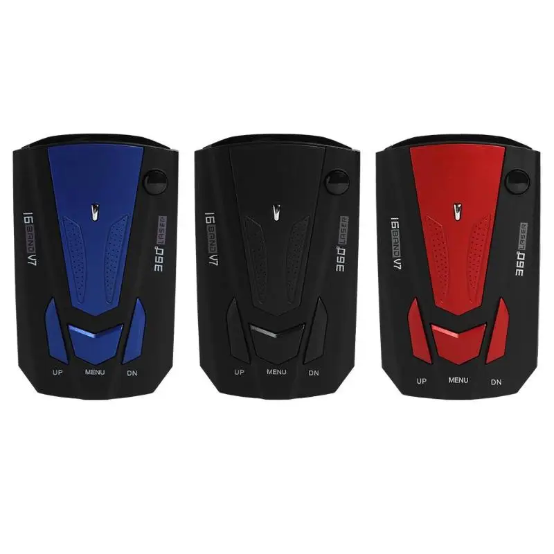 V7 автомобильный радар-детектор английский русский автомобиль голосовое