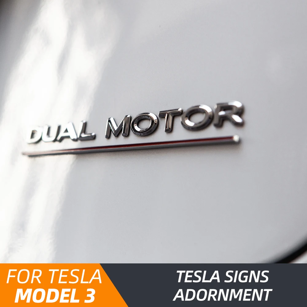 Model3 автомобильный хвостовый ярлык с буквами для Tesla модель 3 Аксессуары Хвостовая