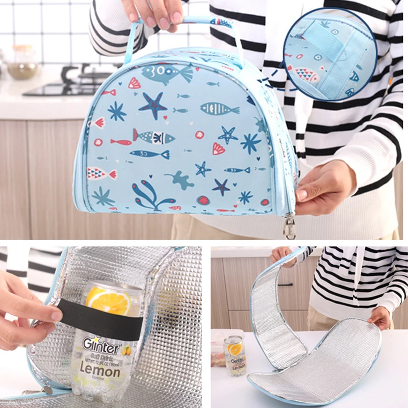 Сумки для обеда женщин сумка еды хранения | Багаж и сумки