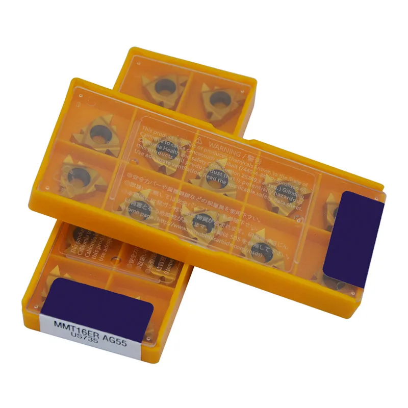 

10pcs/pack MMT16ER AG55 US735 CNC Carbide Inserts Machine Cutting Tools
