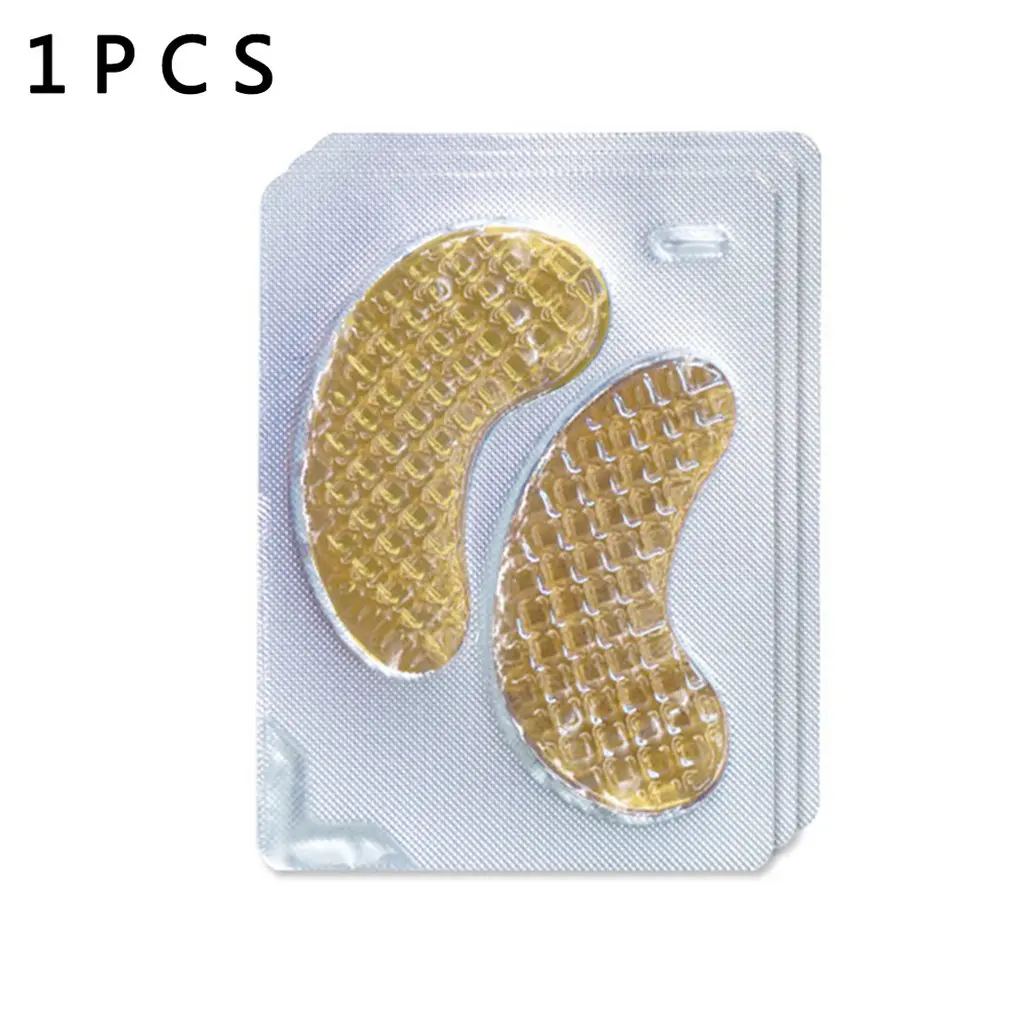 

1 Pair Collagen Eye Mask Mesh Eye Patch Crystal Clear Moisturizing Nourish Improve Fine Lines Relieve Fatigue