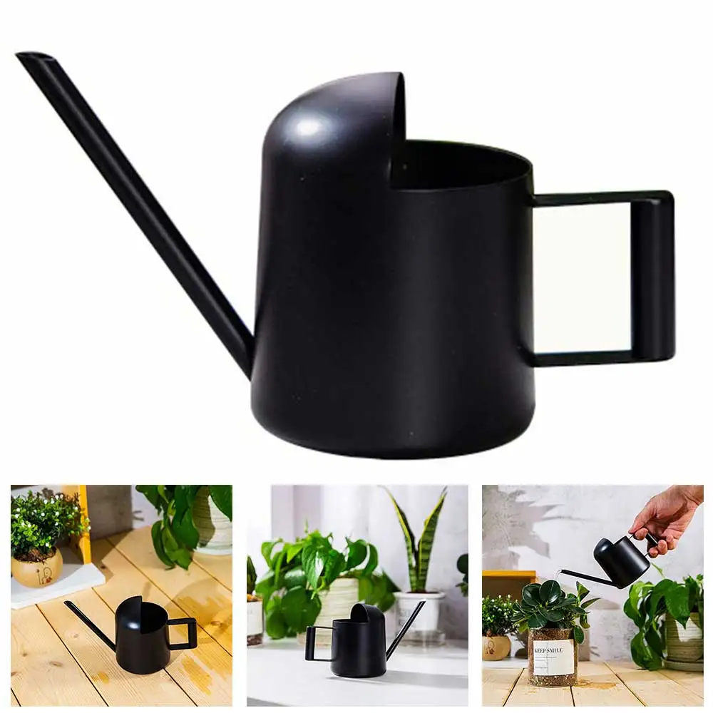 

Watering Can Stainless Steel Pot Long Spout Indoors Home Plant Sprinkling Pot Bottle Watering Device Meaty Bonsai Garden Tool