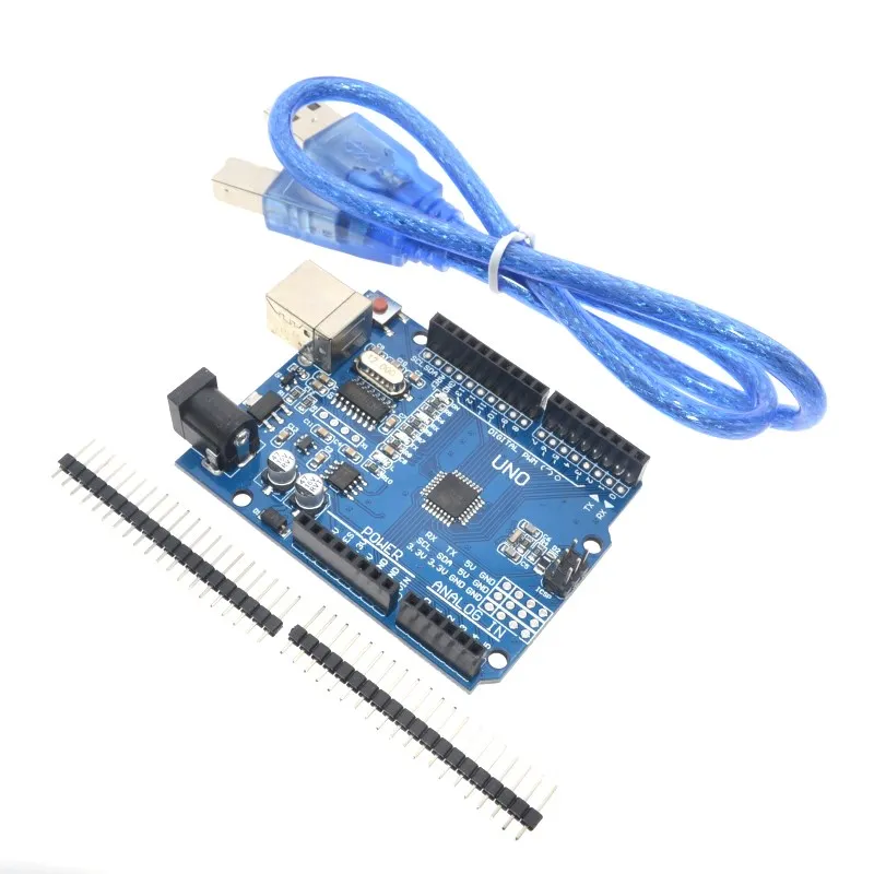 UNO R3 with cable AEAK для Arduino UNO R3 RFID стартовый набор UNO R3 обновленная версия Обучающий набор с розничной коробкой - Цвет: UNO R3 with cable