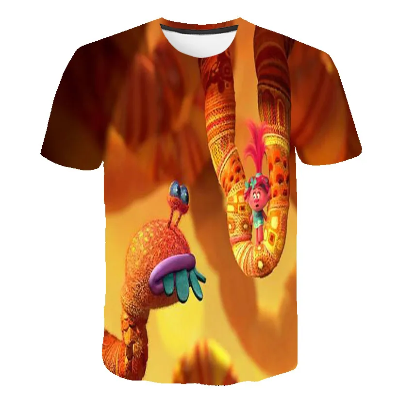 Летняя Новинка 2020 года Костюм для маленьких девочек Повседневная Футболка Harajuku с