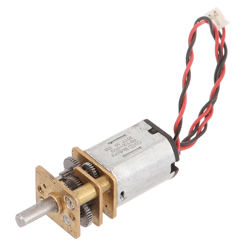 

1Pcs Dc 3V-12V 60Rpm Slow Speed Micro Mini N20 Volledig Metalen Versnellingsbak Gear Reducer motor