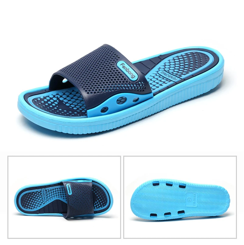 

Men's Flip-Flops Sandals Quick Drying Summer Beach Slipper Breathable Outdoor Sandals Platform Gardening Swimming Pools Shoes