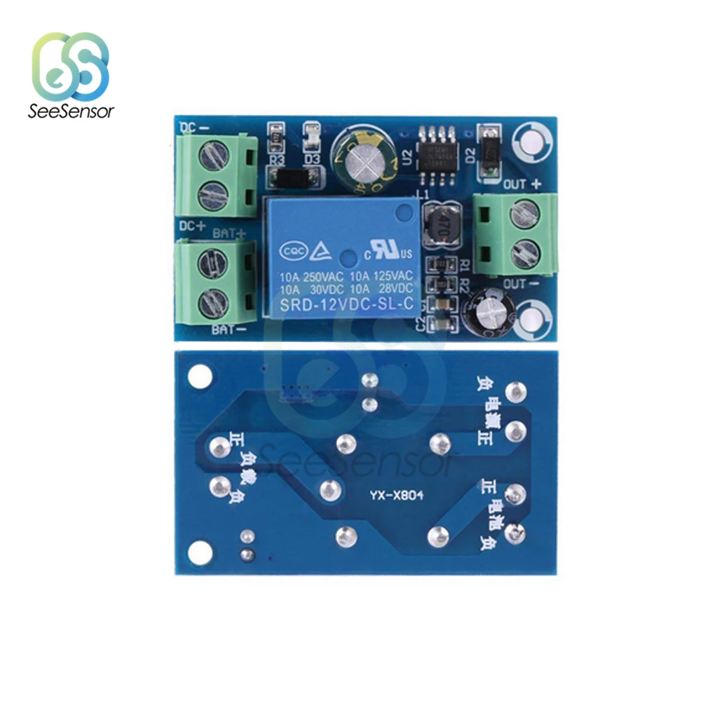Power-OFF Protection Module Automatic Switching UPS Emergency Cut-off Battery Power Supply 12V to 48V Control Board | Обустройство