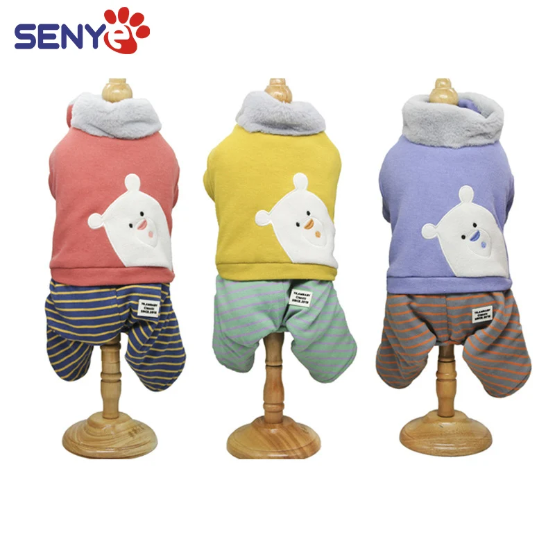 

Теплый и толстый и удобный свитер для домашних животных, цельный высококачественный костюм для кошек и собак, аксессуары для домашних живот...