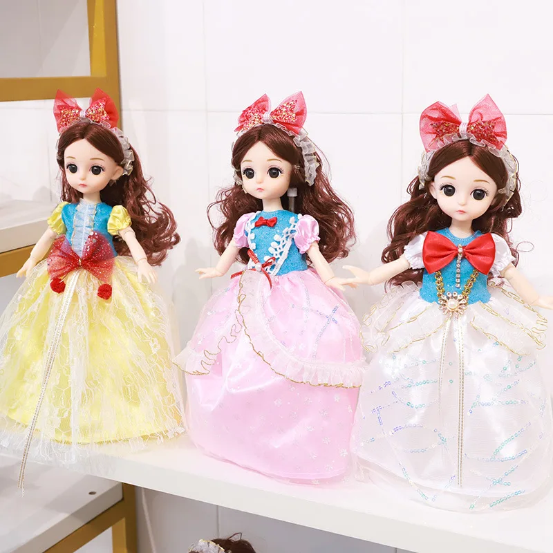 

New 30cm Doll Clothes 1/6 BJD Fat Body Princess High Quality Dress Fashion Accessories DIY Dress Up Clothes Dolls for Girl