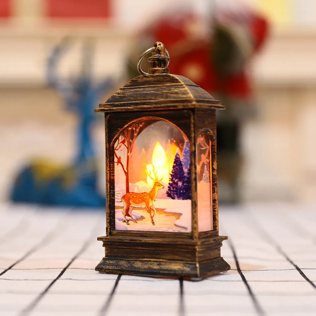 Светодиодная свеча светильник Чи украшения для рождественской елки лампа