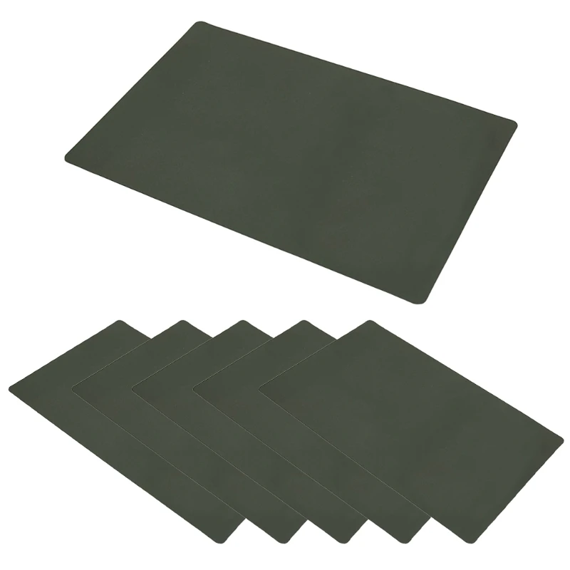 

50LB Dinning Table Mat Sets of 6 PU Leather Placemats for Kitchen Waterproof Mats