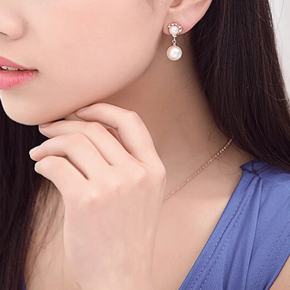 Женские модные элегантные блестящие серьги принцессы Висячие круглые