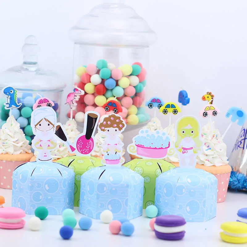 Candy Box Gift Box Cupcake Box Boy Kids Birthday Party Supplies Decoration Event Party Supplies