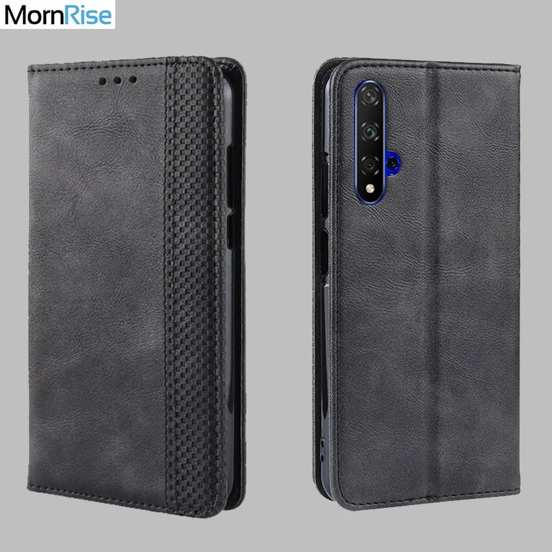 Роскошный тонкий кожаный чехол книжка в стиле ретро с магнитной застежкой для