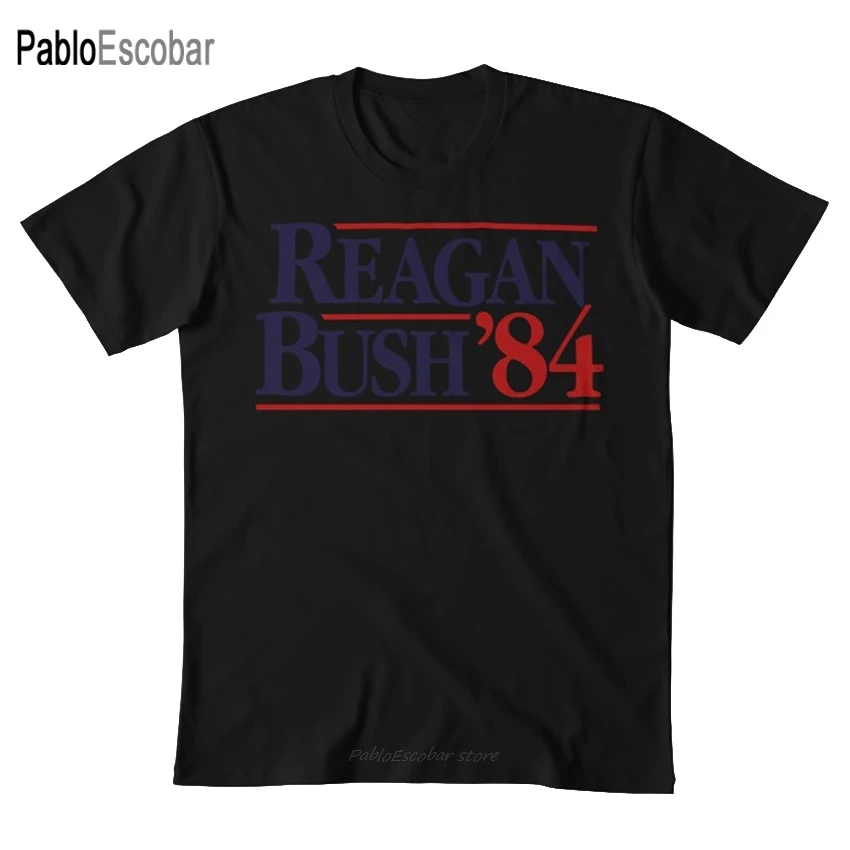 Рейган/Буш ➄ футболка консервативная Республиканская Чай Вечерние анти-Обама