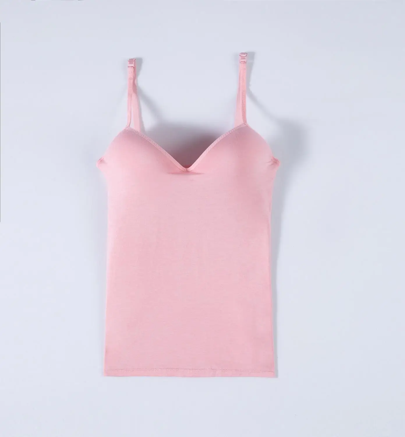 Женский трикотажный топ без рукавов привлекательная майка с V-образным вырезом