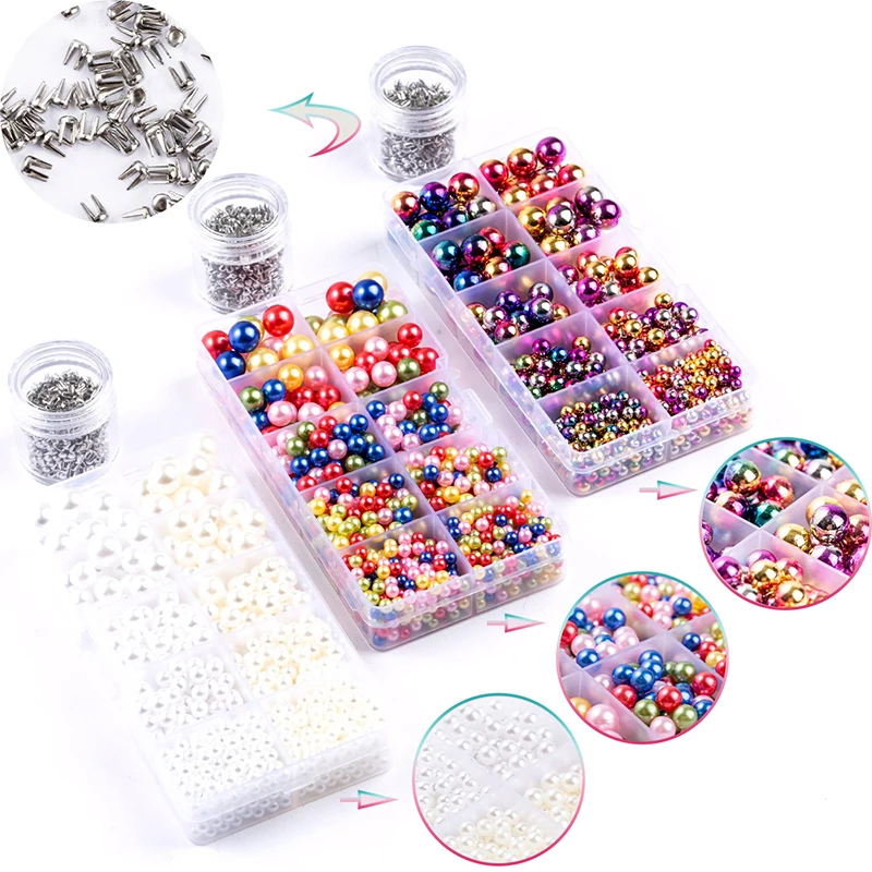 

Pearl inlay machine, rivet machine, beading machine, clothing decoration, DIY craft accessories, pearl fixing tool kit ZD