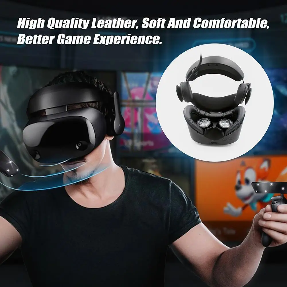 2020 VR очки PU пена Замена Кожаная подушка коврик идеальный аксессуар для Samsung Odyssey