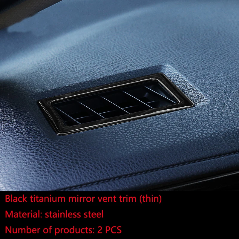 Для Corolla LEVIN HYBRID 2014-2018 воздуха на выходе украшения отделкой стикеры Центрального