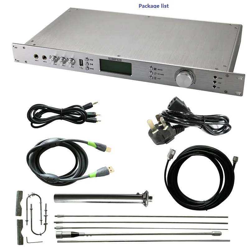 NIO-T50M 50 Вт fm-трансмиттер для радиостанция 5 км дальность fm-трансмиттер