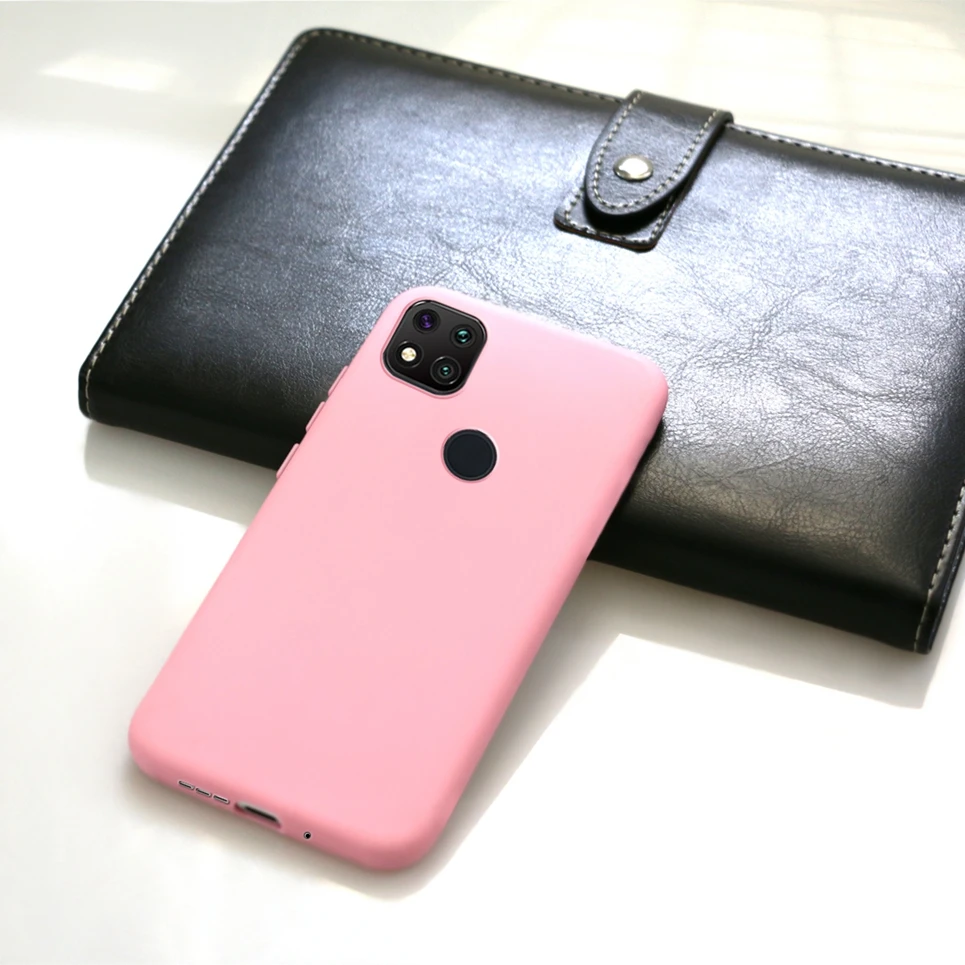 For Redmi 9C NFC 9 C Redmi9c Case Soft TPU Case For Xiaomi Redmi 9C Redmi9c NFC Candy Cover Coque For Redmi 9C 9 C NFC Shell