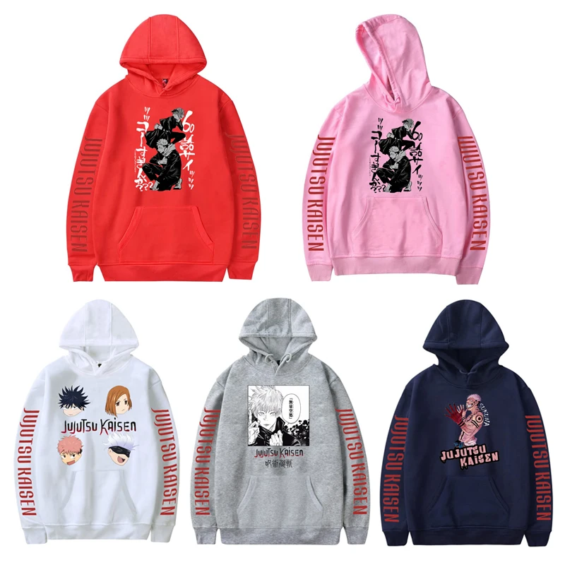 

Conjure Back anime hoodies skateboard Hip hop top men clothing harajuku hoodie Pullover streetwear oversized sweatshirt