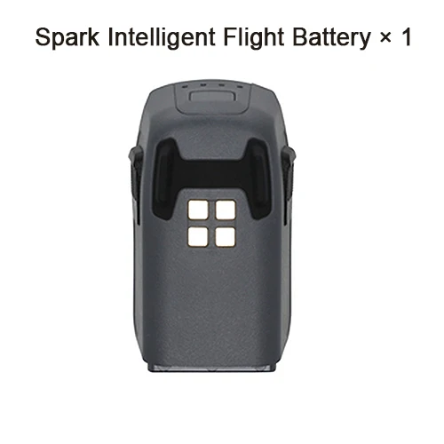 Батарея DJI Spark до 16 минут время полета 12 интеллектуальных функций защиты совместима с dji spark и dji dspark combo - Цвет: One Battery