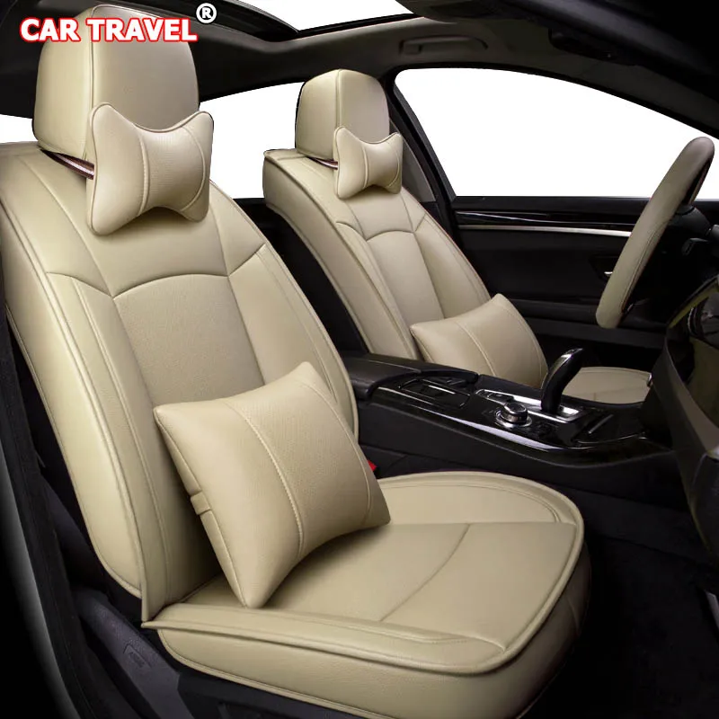 Deluxe Edition Изготовьте на заказ кожаный чехол для автомобильного сиденья для Citroen c-Elysee C-Triomph C2 C3-XR C4 C5 C6 C4-Aircross C4 PICASSO DS5 DS6 DS 5LS - Название цвета: Deluxe Edition
