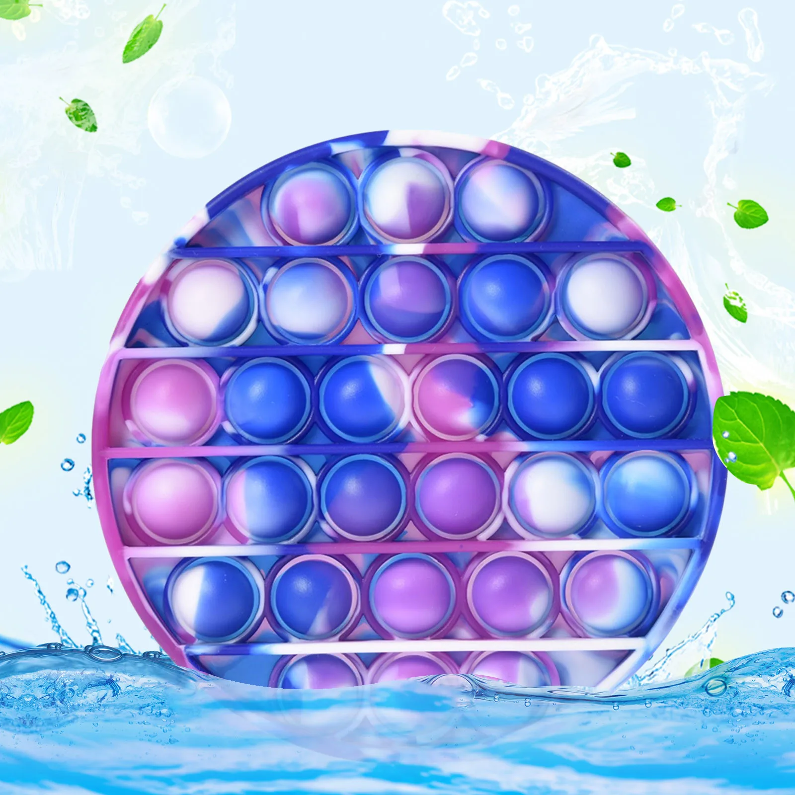 

1pc Fidget Stress Toys Push Bubble Fidget Sensory Toy Autism Special Needs Stress Reliever Children Funny Gift Pops Juguetes