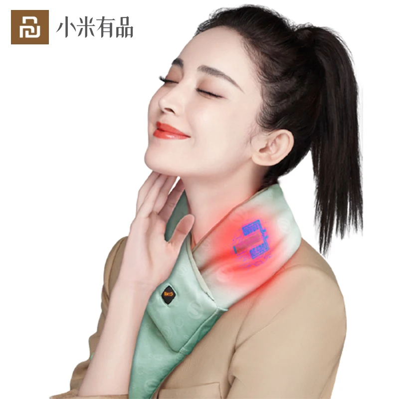 

Winter Heated Scarf USB Heating Lady Neckerchief Scarves Women Comfort Warm Designer Decoration Neck Scarf From Xiaomi Youpin