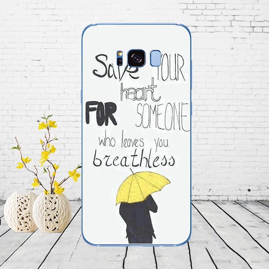 8 Мягкий силиконовый чехол для samsung Galaxy S6 S7 edge S8 S9 S10 plus A70 A50 чехол 121DD how i met your mother himym quotes - Цвет: 8