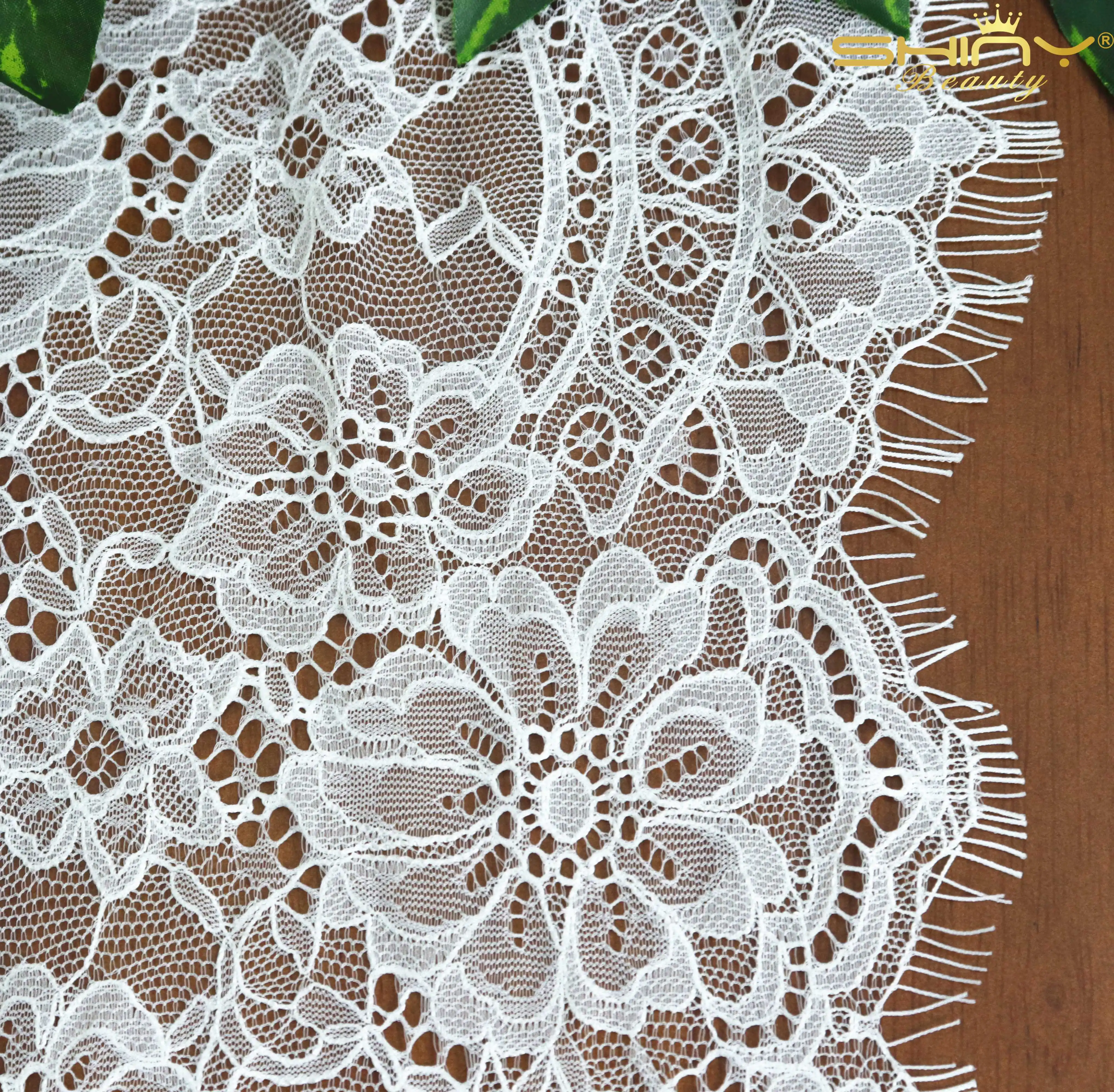 Белая прозрачная ткань кружевной настольный бегун 5 упаковок домашний