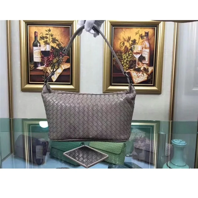 

Sets Hand-woven Women Bags Ladies Hand Bag Luxury Handbags Large Capacity Casual Totes Blending Sac A Main Bolsa Feminina