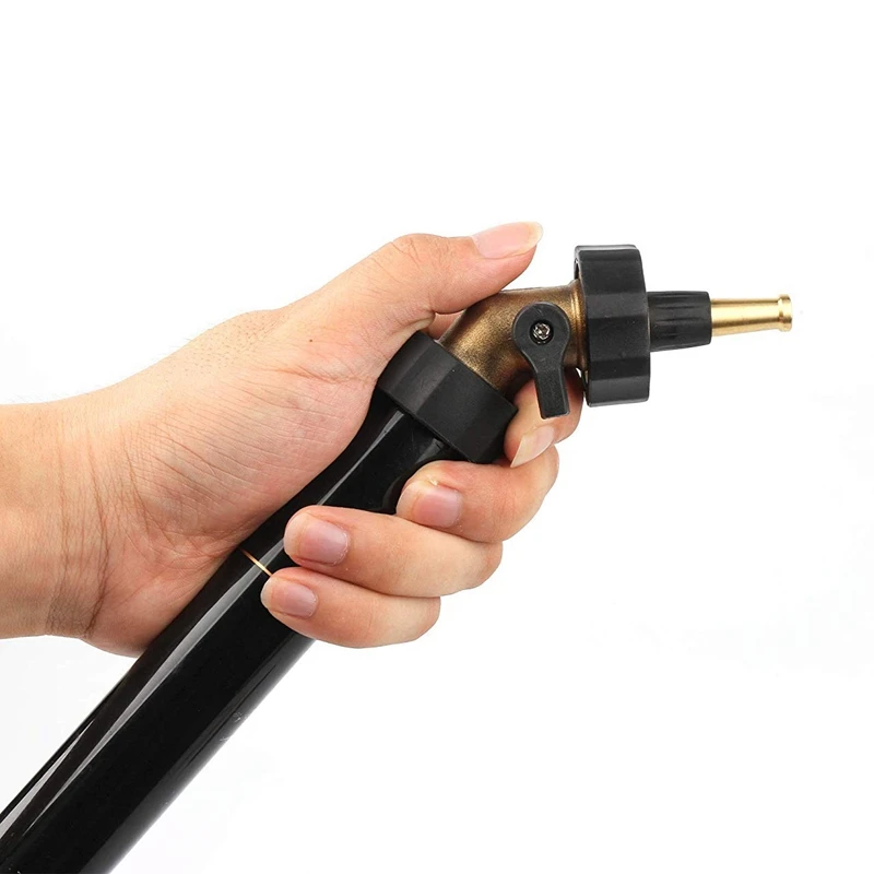 Сверхмощный латунный запорный клапан 3/4 дюйма гусиная шея садовый шланг