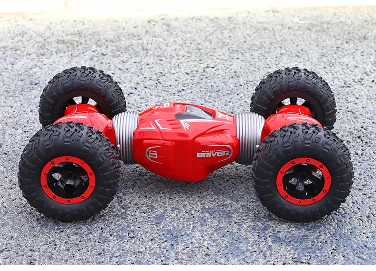 4WD трюк автомобиль игрушки 2,4 г RC автомобиль Твистер двухсторонний флип деформация скалолазание автомобиль сильная мощность открытый RC гоночный автомобиль гусеничный автомобиль