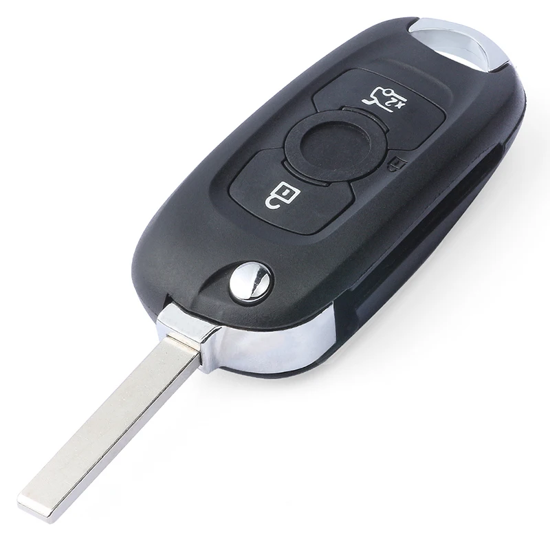 KEYECU 2 шт. удаленное ключи для Opel Vauxhall Astra K, FOB 3 кнопки 433 МГц спросить-PCF7937E/HITAG 2/46 чип