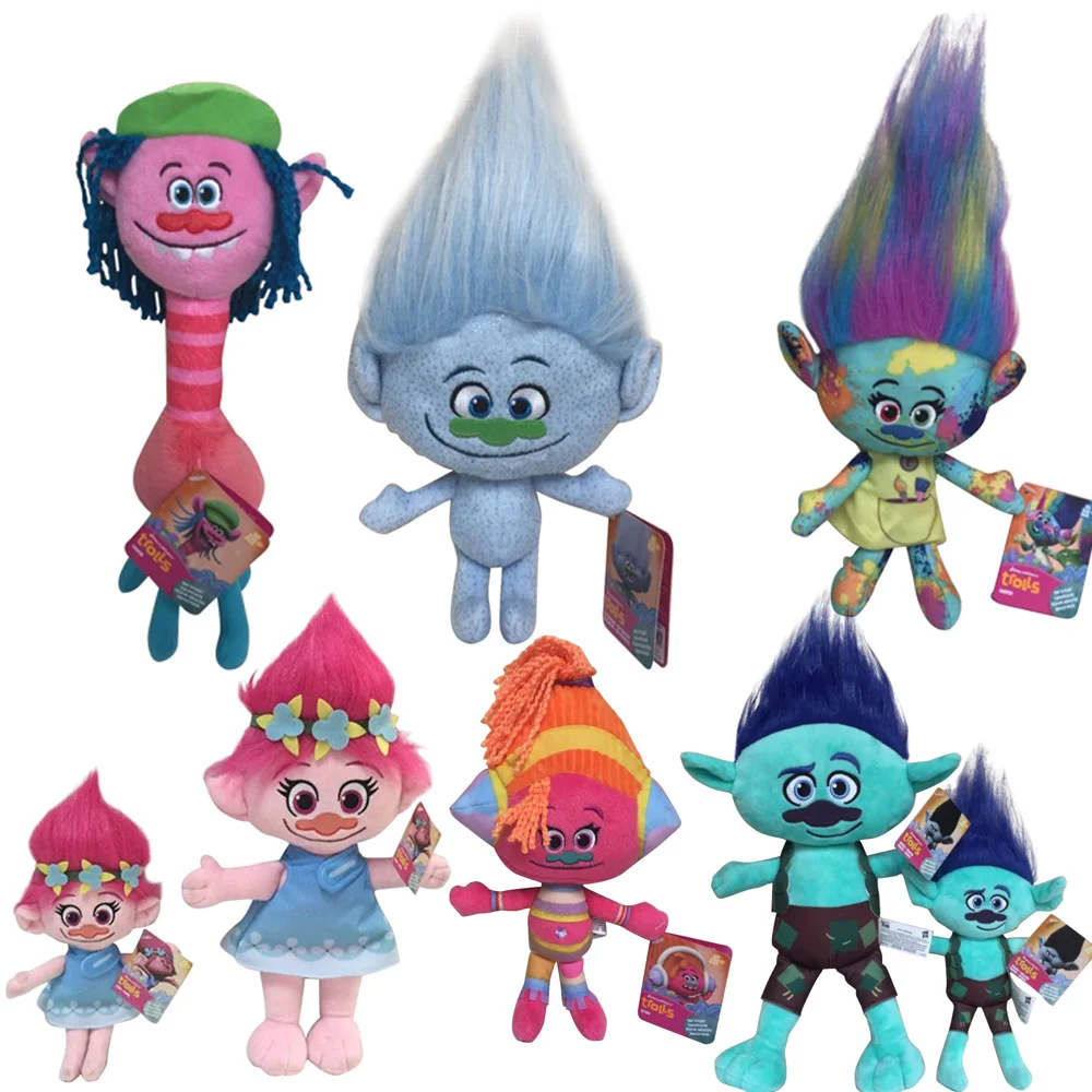 Hasbro плюшевая кукла игрушка Тролли мировой тур полипропиленовые хлопковые мягкие