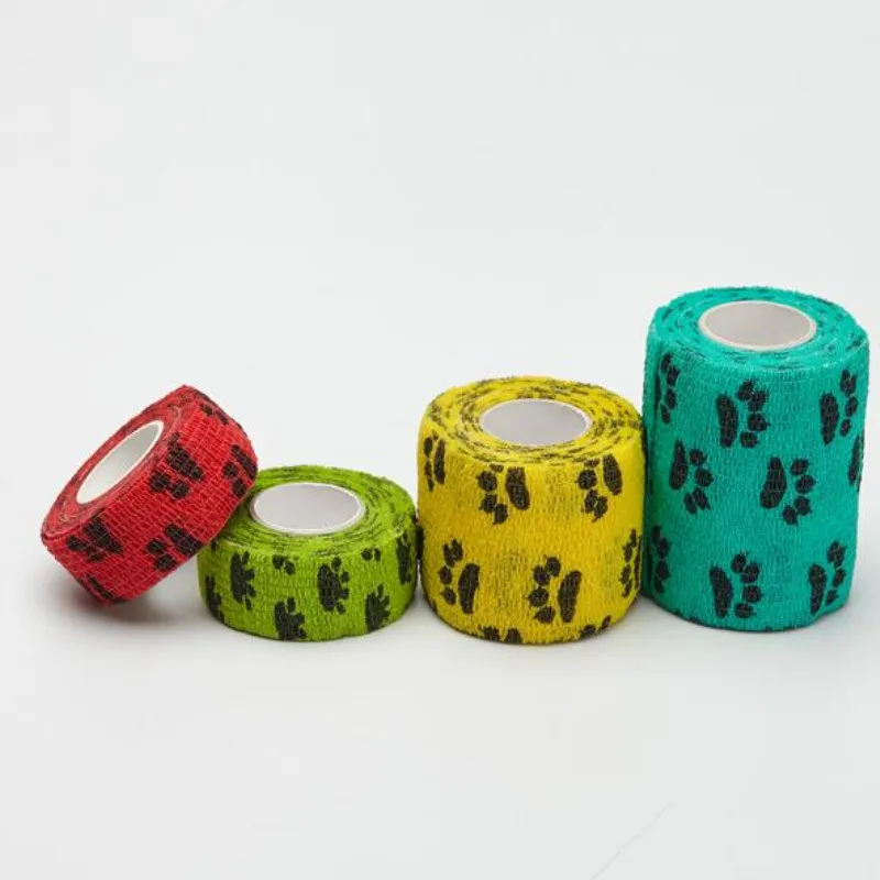 

3 Size Waterproof Self Adhesive Elastic Bandage Muscle Tape Sport Recovery Tape Strapping Gym Fitness run Knee Muscle Protector