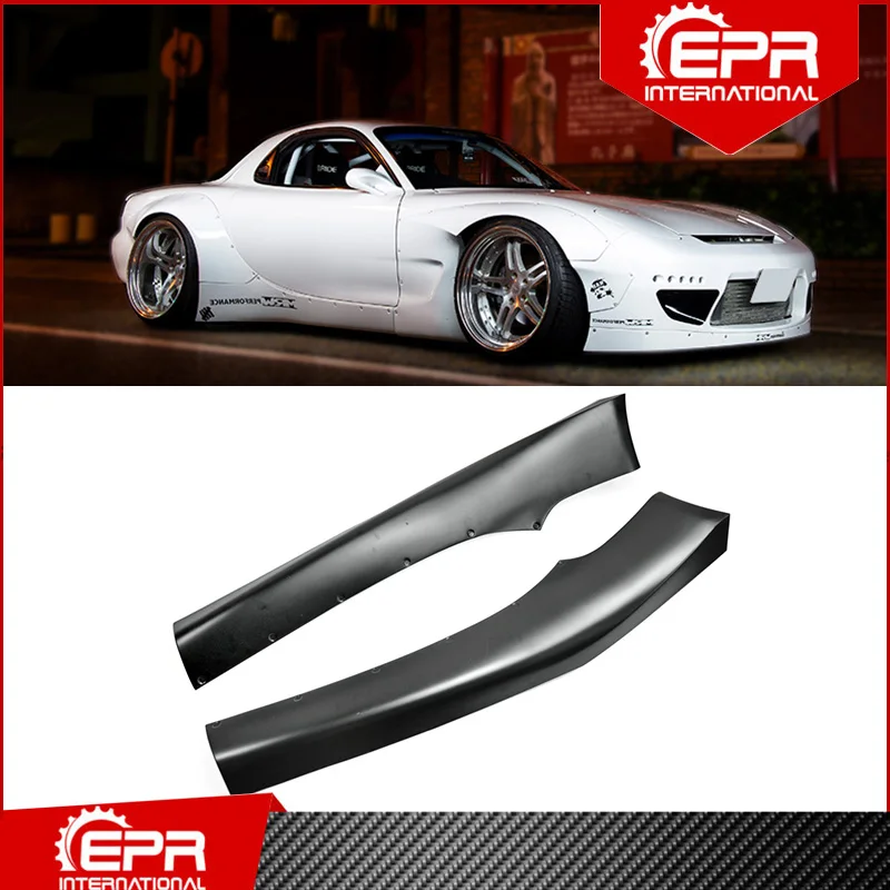 Для RX7 FD3S RB стильная боковая юбка из стекловолокна комплект для гоночной части