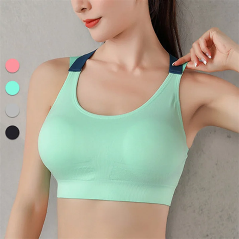 

Sports Bra for Women Gym Seamless High Impact Sports Bra Yoga Fitness Top Female Underwear Push-Up Bra Sportswear Bralette