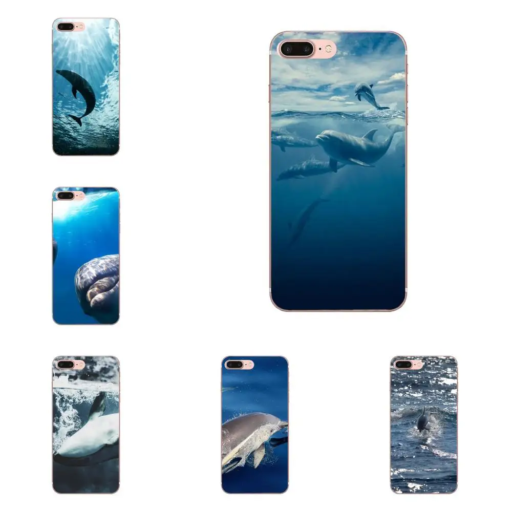 Чехлы из ТПУ для Sony Xperia Z Z1 Z2 Z3 Z4 Z5 compact Mini M2 M4 M5 T3 E3 E5 XA XA1 XZ Premium Ocean Dolphin Dance