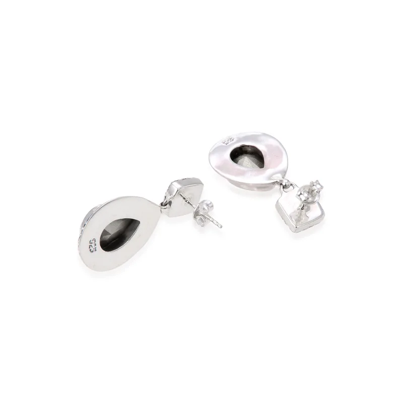 И Резные длинные синие Кристальные серьги женские продвинутые чувство тайские