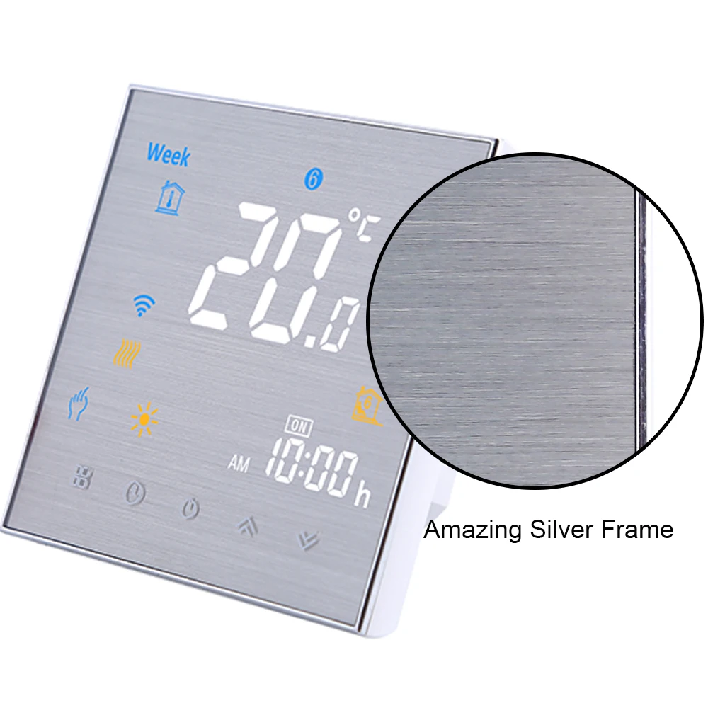 Wi-Fi термостат для электрического отопления с регулятором температуры под полом