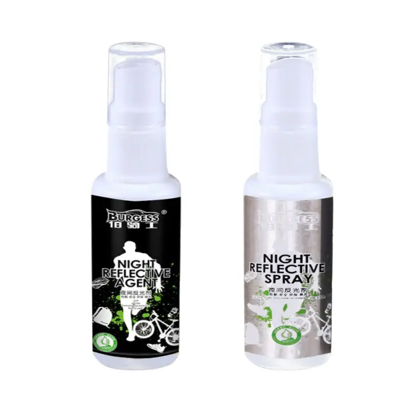 

50ml Night Reflective Spray Paint Anti-Accident Riding Bicycle Running Fluorescent Paint Outdoor Safety Reflective Sign
