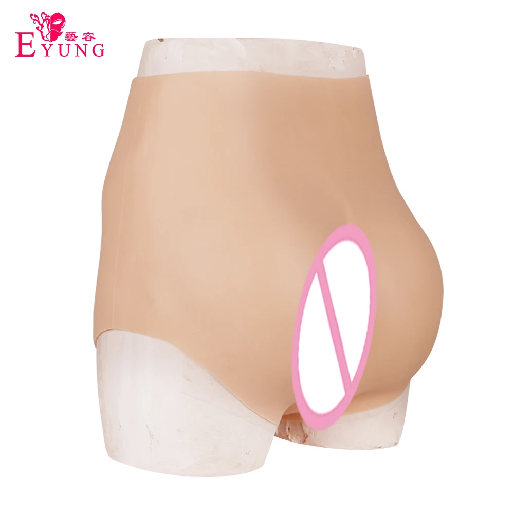 Eyung Силиконовые Реалистичные трусики Вагина Трансвестит настоящая киска