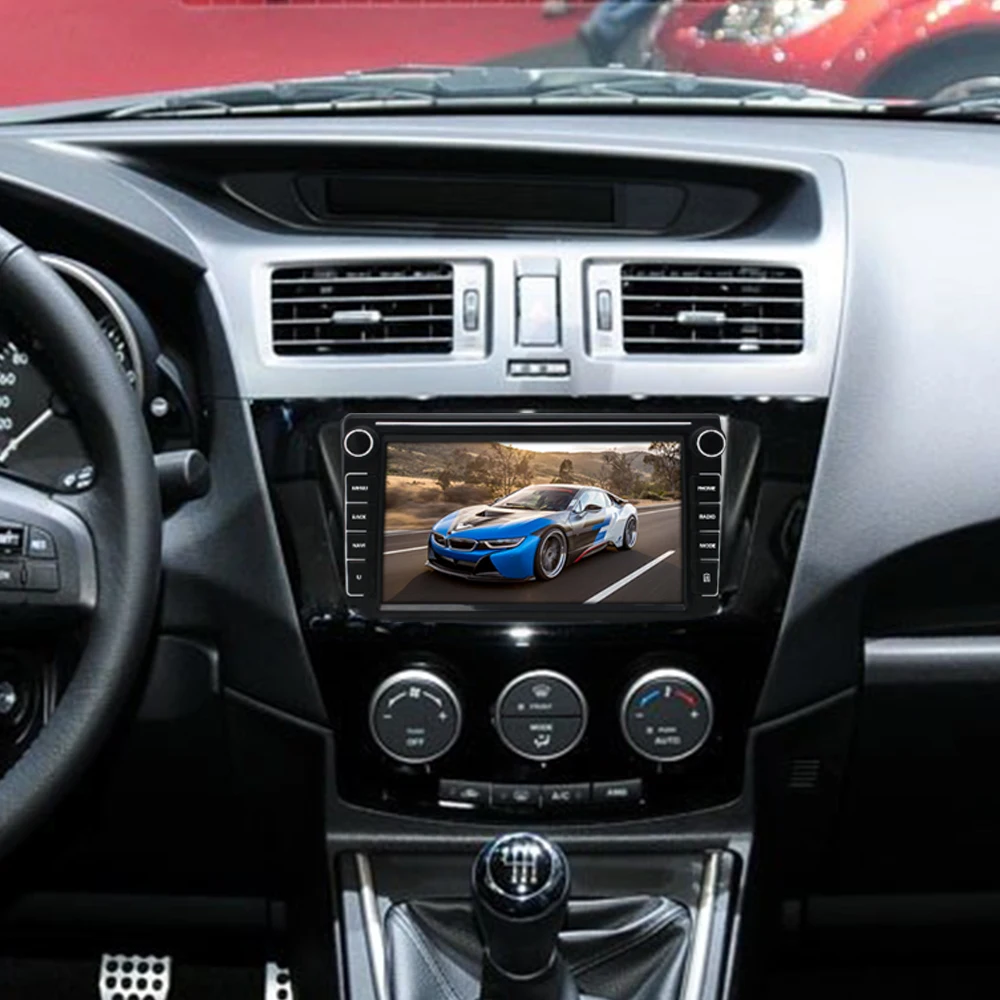 ISINBOX 8-дюймовый Android 10 0 автомобильная навигация подходит для 2008 ~ 2010 Mazda 5 плеер