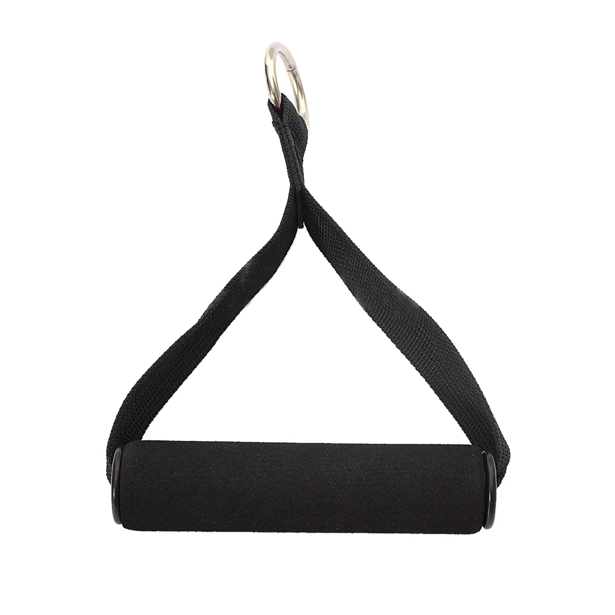 Black 1 Pair Pull Handles Resistance Bands Foam Replacement Fitness Equipment For Yoga Exercise Workout Power Gym | Спорт и